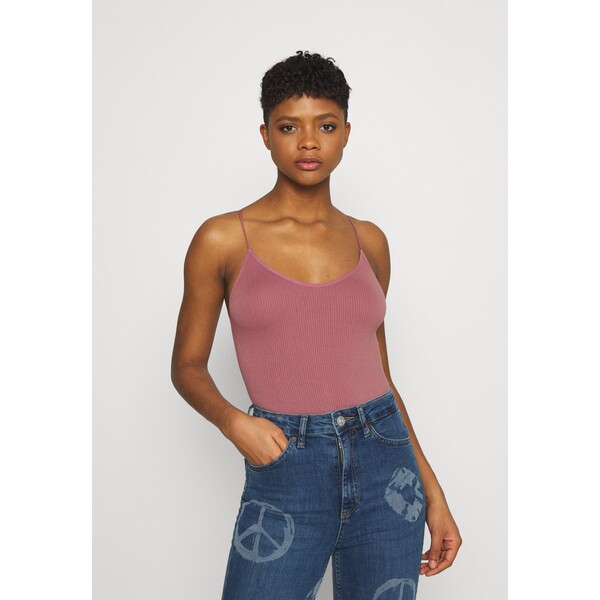 BDG Urban Outfitters BUNGEE STRAP THONG BODYSUIT Top rose QX721D035-J11