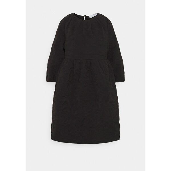 Selected Femme SLFKVIST 0QUILTED DRESS Sukienka letnia black SE521C0YS-Q11