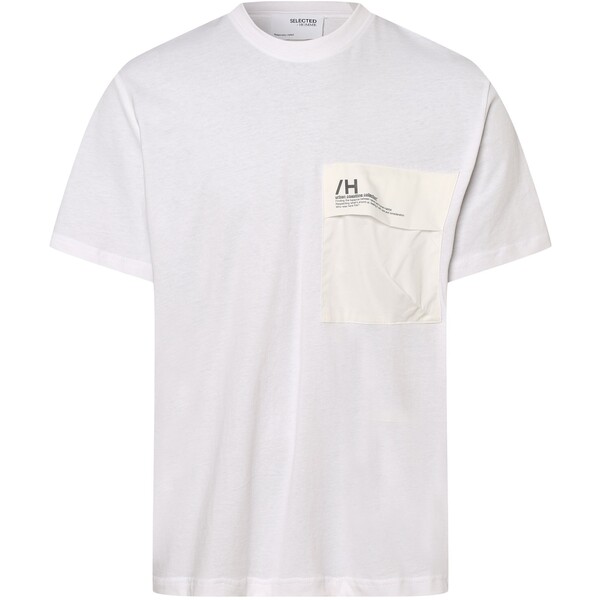 Selected T-shirt męski – SLHRelaxgoia 541906-0001