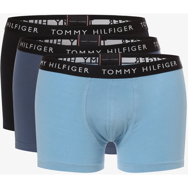 Tommy Hilfiger Obcisłe bokserki męskie pakowane po 3 szt. 510464-0002
