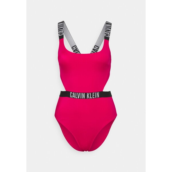 Calvin Klein Swimwear CUT OUT ONE PIECE Kostium kąpielowy royal pink C1781G01Y-J11