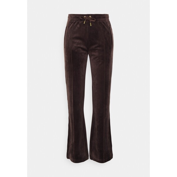 Juicy Couture TINA TRACKPANTS Spodnie treningowe brown JU721A014-O11
