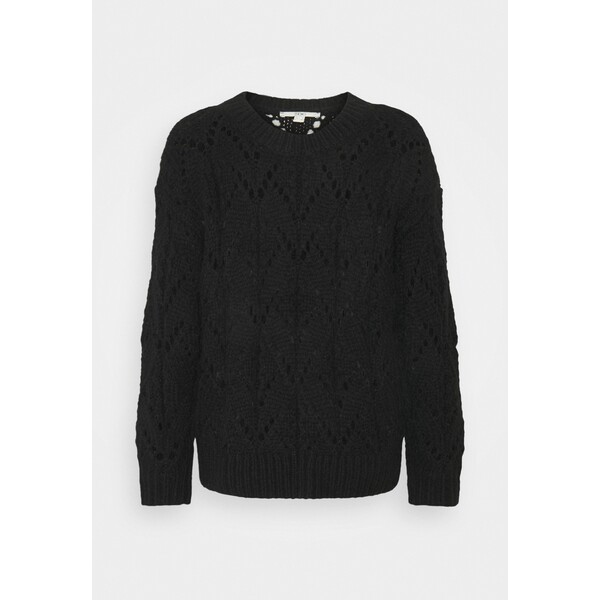 edc by Esprit POINTELLE Sweter black ED121I0M6-Q11