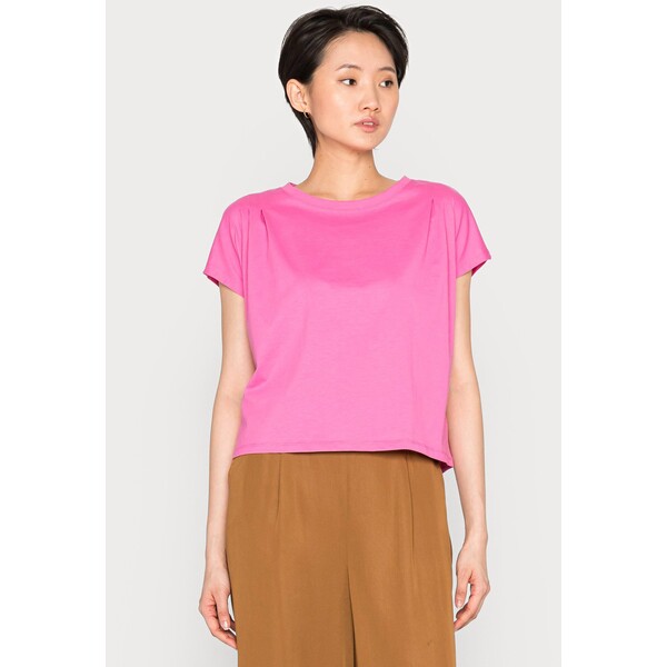 edc by Esprit PLEAT T-shirt basic pink ED121D1NO-J11