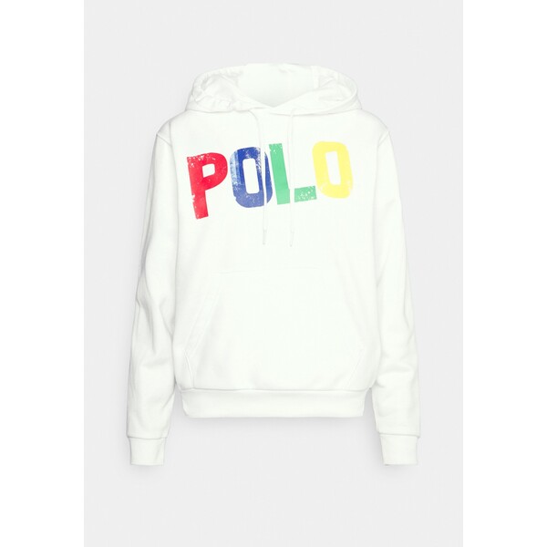 Polo Ralph Lauren LOGO FLEECE HOODIE Bluza white PO221J05N-A11