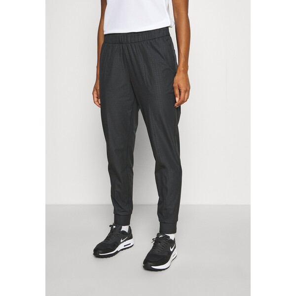 Nike Golf WOMEN'S GINGHAM GOLF JOGGERS Spodnie materiałowe black NI441E00W-Q11