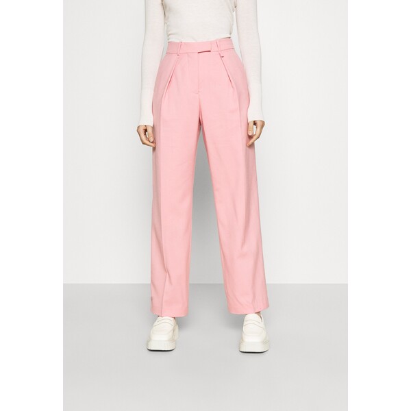 ARKET Spodnie materiałowe pink ARU21A01A-J11