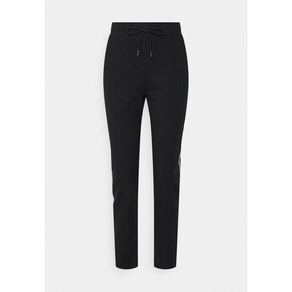 Calvin Klein Jeans CONTRAST TAPE MILANO TRACK PANT Spodnie treningowe black C1821A050-Q11