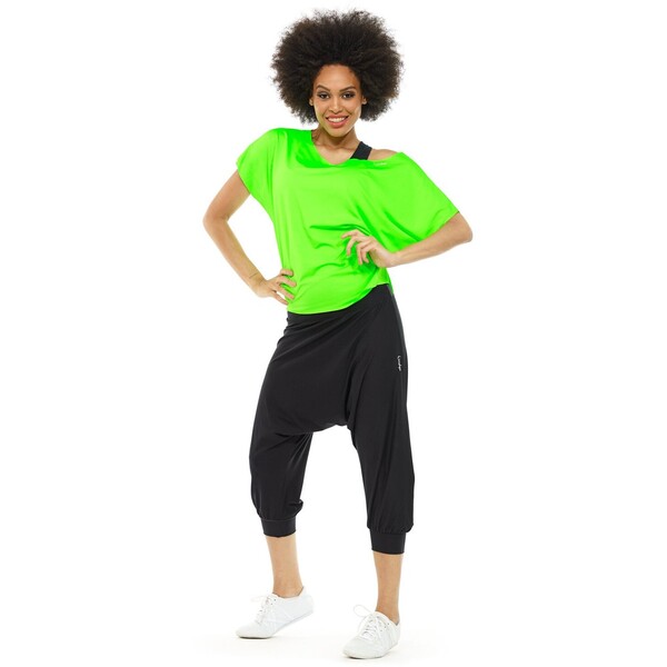 Winshape FUNCTIONAL DANCE T-shirt basic neon green WIL41D00Z-M11
