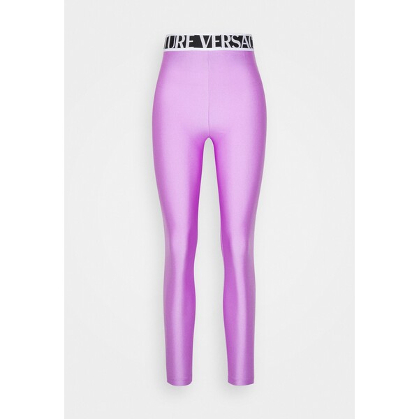 Versace Jeans Couture SHINY Legginsy purple VEI21A028-I11