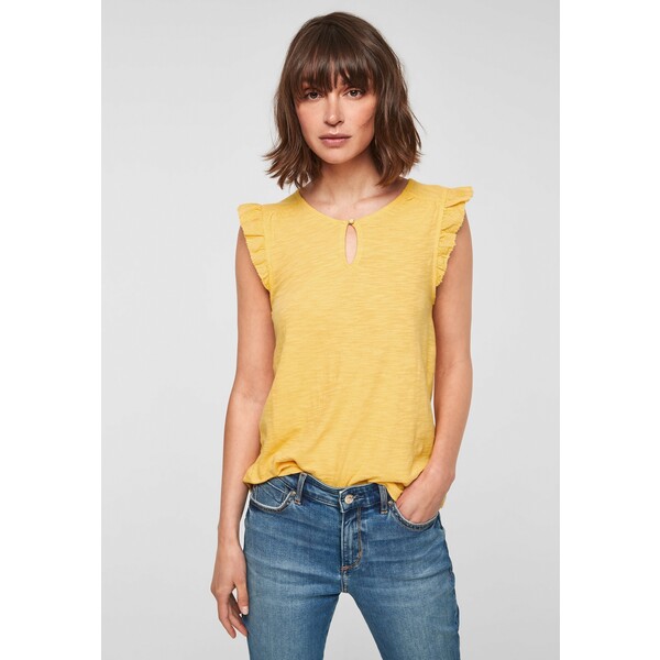 s.Oliver T-shirt basic bright yellow SO221D25I-E11