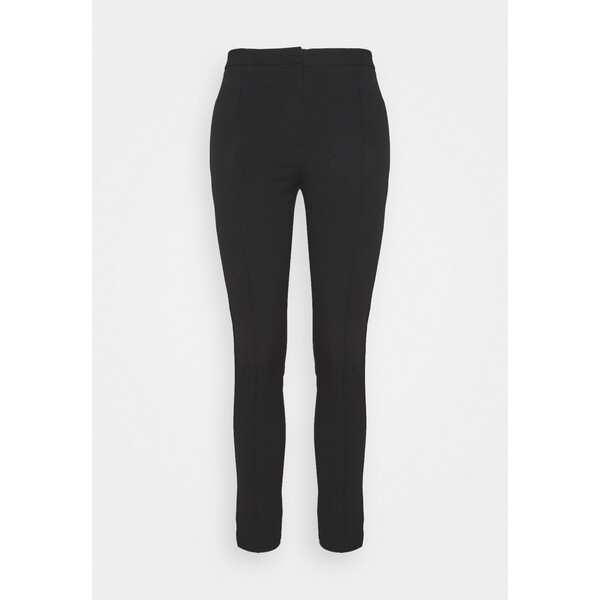 Selected Femme SLFILUE PINTUCK PANT Spodnie materiałowe black SE521A0GZ-Q11