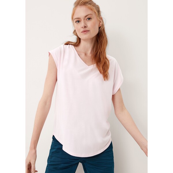 QS by s.Oliver MODAL-MIX T-shirt basic light pink QS121E0NF-J11