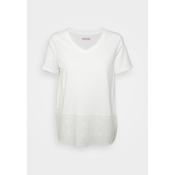 Anna Field Petite T-shirt z nadrukiem off-white ANI21D02Y-A11