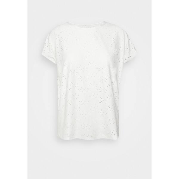 ONLY Petite ONLSMILLA T-shirt z nadrukiem cloud dancer OP421D06N-A11