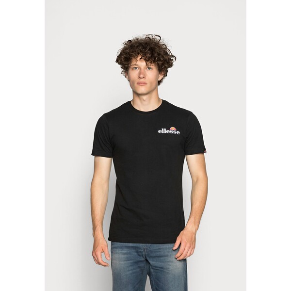 Ellesse VOODOO T-shirt z nadrukiem black EL922O02Q-Q11