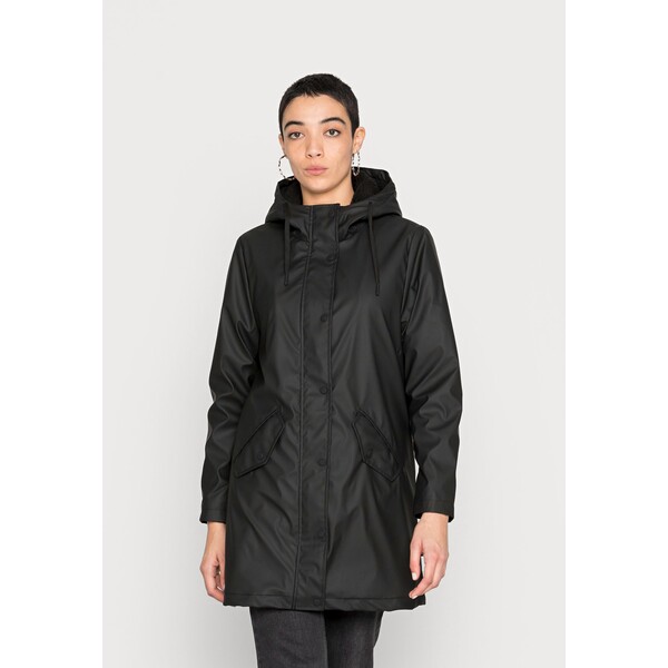 ONLY ONLSALLY RAINCOAT Płaszcz zimowy black ON321U0R6-Q11