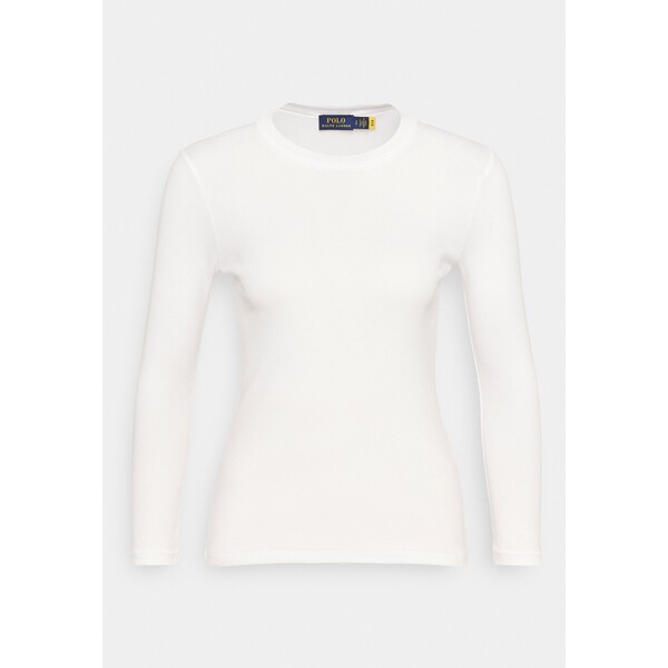 Polo Ralph Lauren TEE LONG SLEEVE Bluzka z długim rękawem white PO221D0AQ-A11