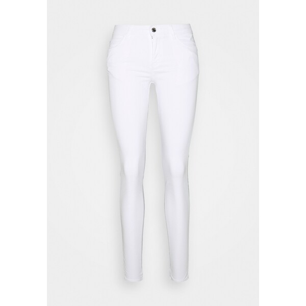 Guess CURVE Spodnie materiałowe pure white GU121A0GR-A11