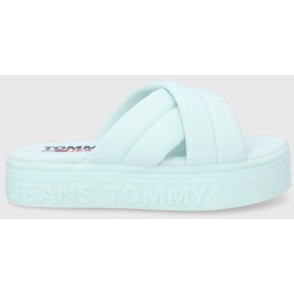 Tommy Jeans klapki EN0EN01798.L4T.FLATFOR