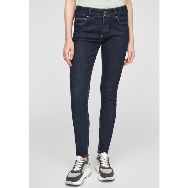 QS by s.Oliver Jeansy Skinny Fit dark blue QS121N0E6-K11