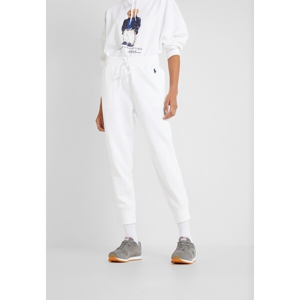 Polo Ralph Lauren PANT Spodnie treningowe white PO221A02U-A11