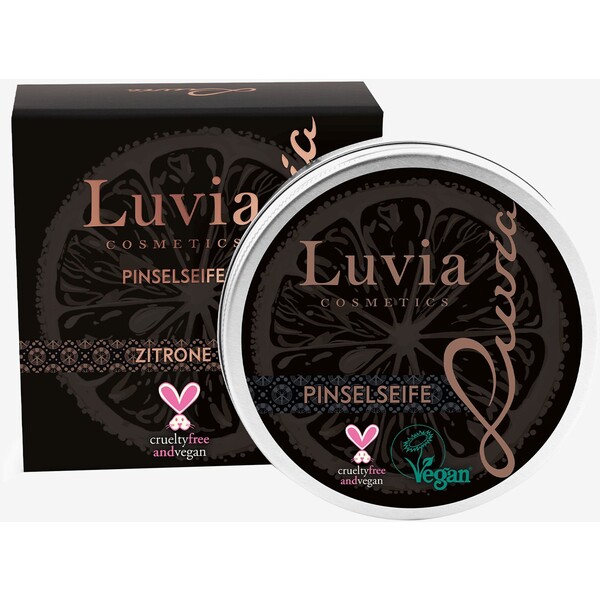 Luvia Cosmetics VEGAN MAKE-UP BRUSH SOAP Akcesoria do makijażu citro LUI31J01A-A11