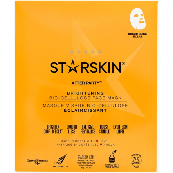 STARSKIN AFTER PARTY BRIGHTENING SHEET MASK Maseczka - S2E31G008-S11