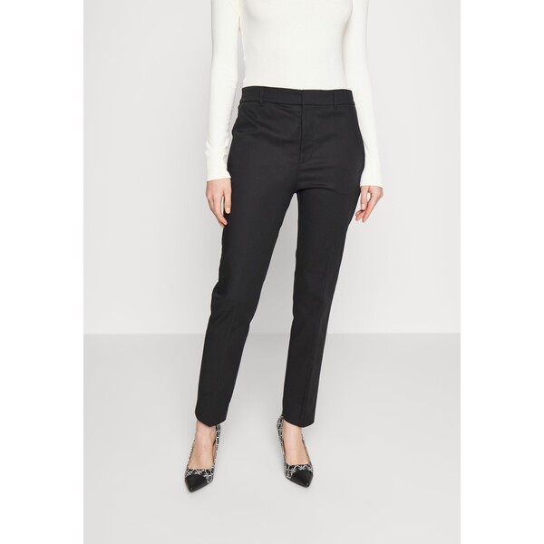 Lauren Ralph Lauren STRETCH COTTON-BLEND PANT Spodnie materiałowe black L4221A05O-Q11