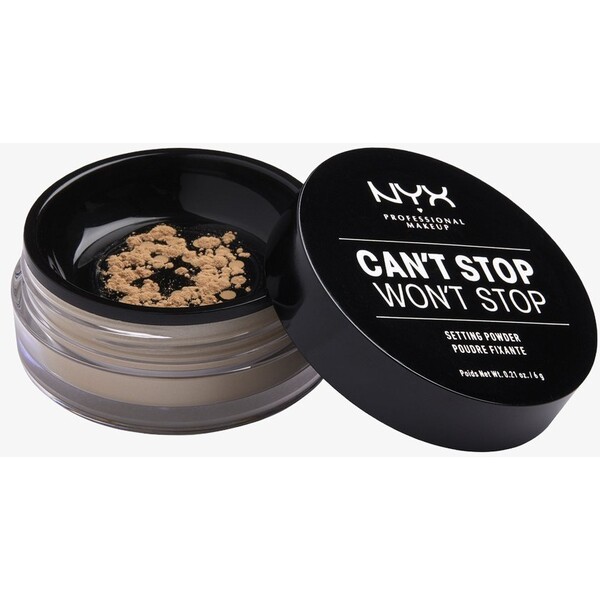 Nyx Professional Makeup CAN´T STOP WON´T STOP SETTING POWDER Utrwalanie makijażu NY631E005-B11