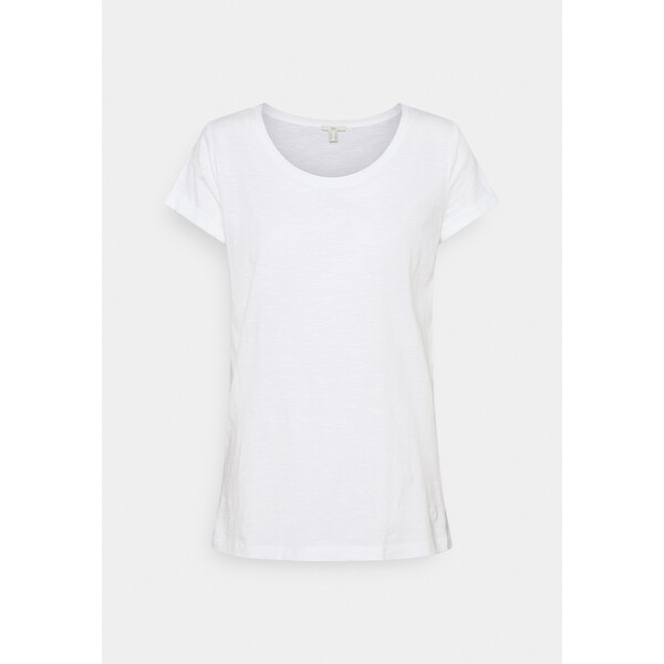 edc by Esprit ROUND NECK T-shirt basic white ED121D1HW-A11