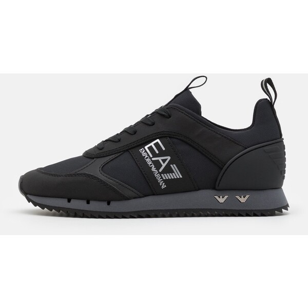 EA7 Emporio Armani UNISEX Sneakersy niskie black/mottled dark grey EA715O00F-Q11