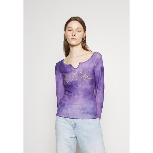 NEW girl ORDER SPOILED LONG SLEEVE Bluzka z długim rękawem purple NEM21E016-I11