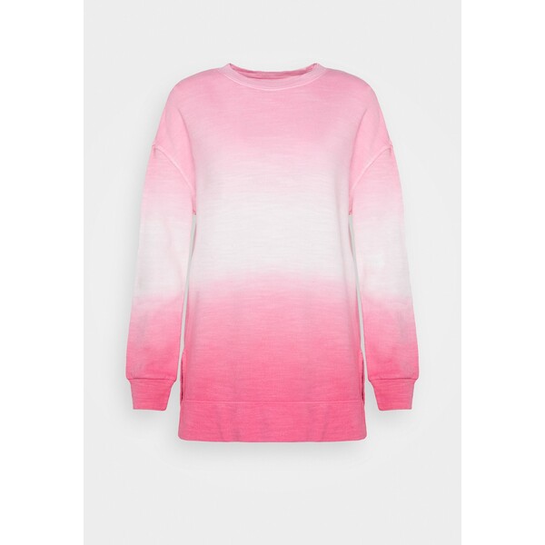 Marks & Spencer LONGLINE Bluza pink mix QM421J01J-J11