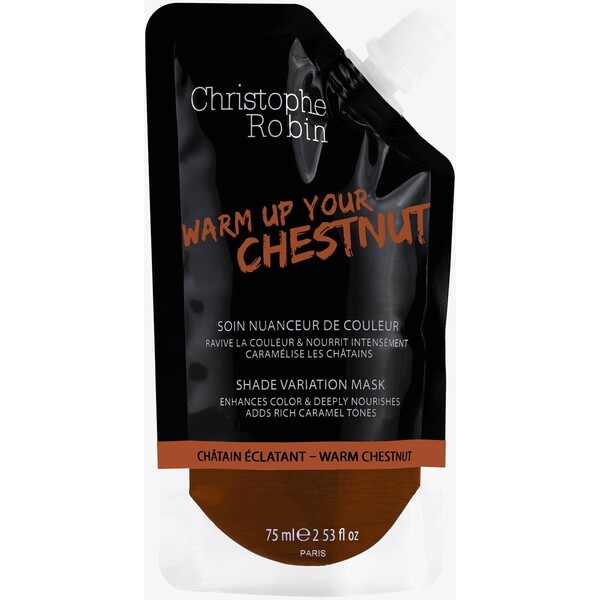 Christophe Robin SHADE VARIATION MASK POCKET Koloryzacja włosów warm chestnut CHM31H010-S13