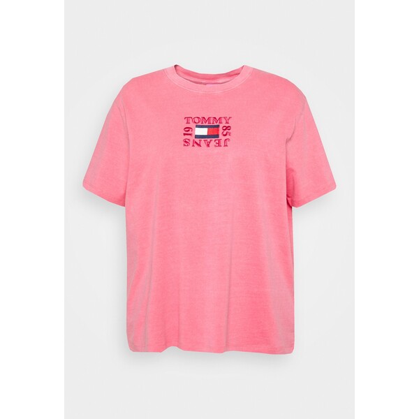 Tommy Jeans Curve TIMELESS BOX T-shirt z nadrukiem garden rose T2C21D00S-J11