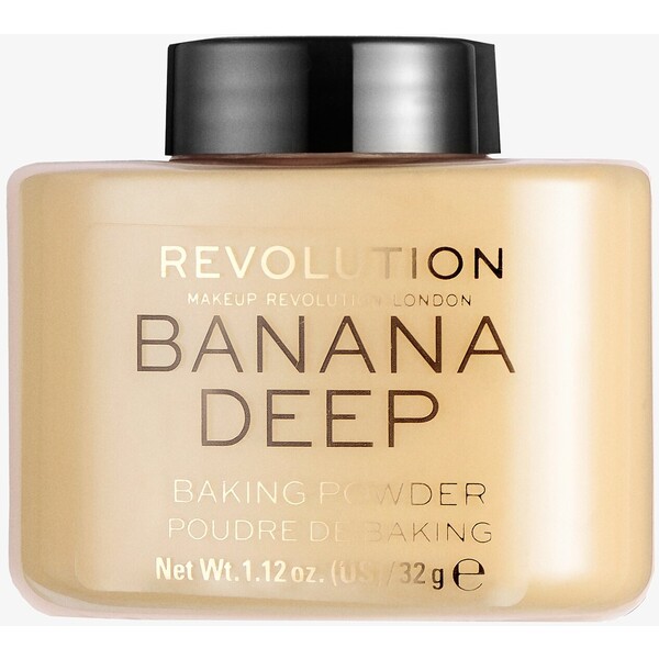 Makeup Revolution LOOSE BAKING POWDER Utrwalanie makijażu banana (deep) M6O31E00C-B13