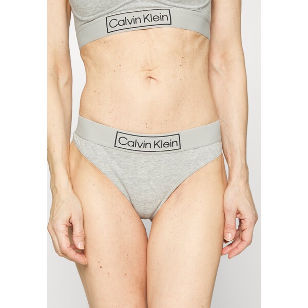 Calvin Klein Underwear THONG Stringi grey heather C1181R07R-C11