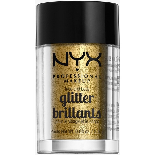 Nyx Professional Makeup FACE & BODY GLITTER Brokat 5 gold NY631E01A-F12