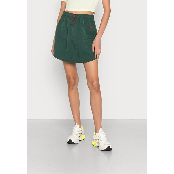 Nike Sportswear SKIRT Spódnica mini pro green/rough green/mystic hibiscus NI121B013-N11