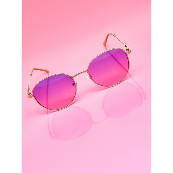 Cropp Różowe okulary przeciwsłoneczne 0523K-MLC