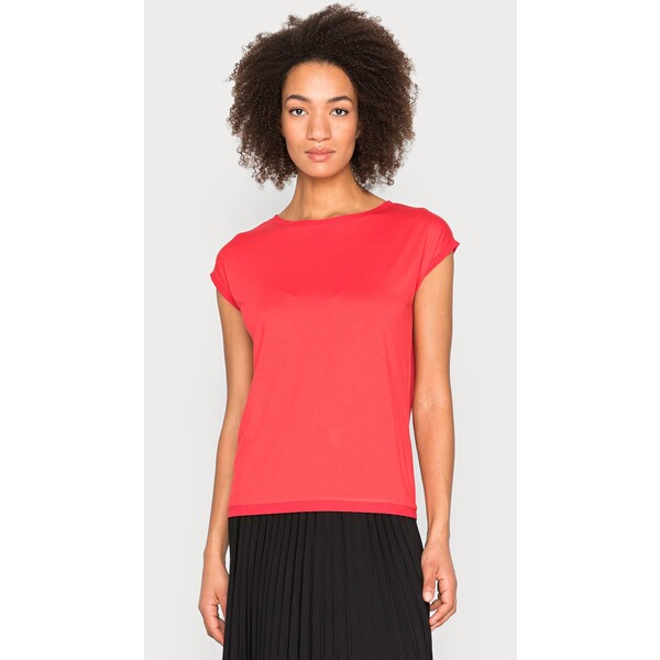 More & More NON SLEEVE T-shirt basic tulip red M5821D0N0-G11