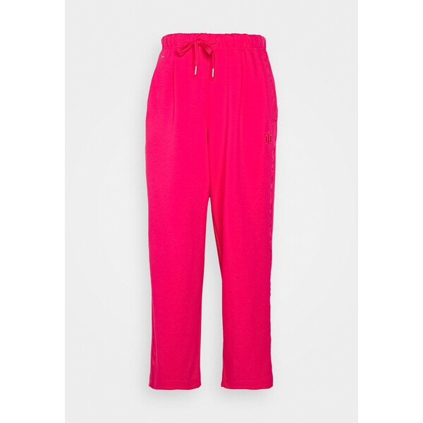 Tommy Hilfiger RELAXED INTERLOCKPANT Spodnie treningowe pink splendor TO121A0E2-J11