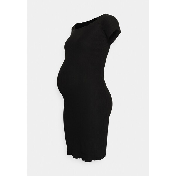 Even&Odd Maternity Sukienka z dżerseju black EVO29F004-Q11