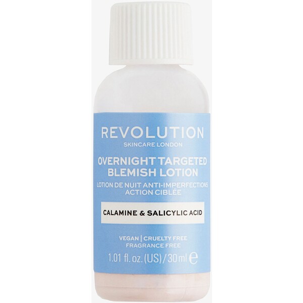 Revolution Skincare OVERNIGHT TARGETED BLEMISH LOTION Pielęgnacja na noc - R0H31G001-S11