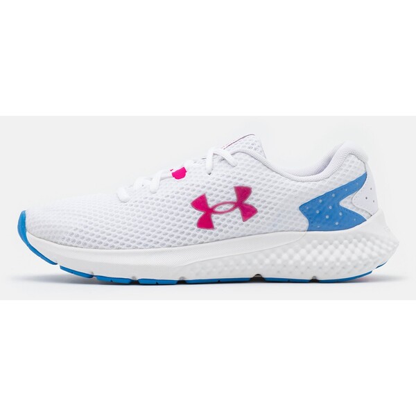 Under Armour CHARGED ROGUE 3 Obuwie do biegania treningowe white/victory blue/iridescent UN241A0AP-A11