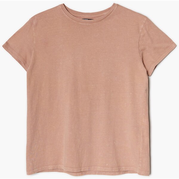 Cropp Pomarańczowy t-shirt oversize 1647K-84M