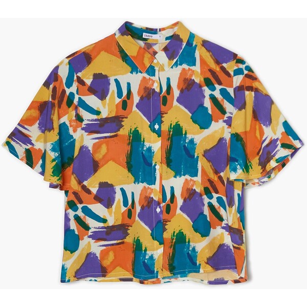 Cropp Kolorowa koszula z krótkim rękawem 1354K-22X