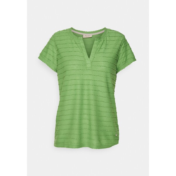 Mos Mosh ORION TEE T-shirt z nadrukiem green MX921D034-C11