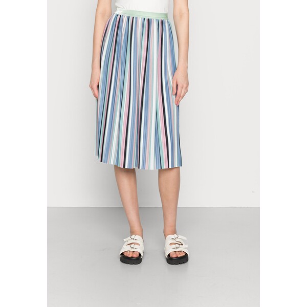 ONLY ONLKINSLEY SPRING SKIRT Spódnica plisowana cloud dancer/dusty blue/bleached mauve/rose smoke/harbour gray/black/feather gray ON321B0YH-A11
